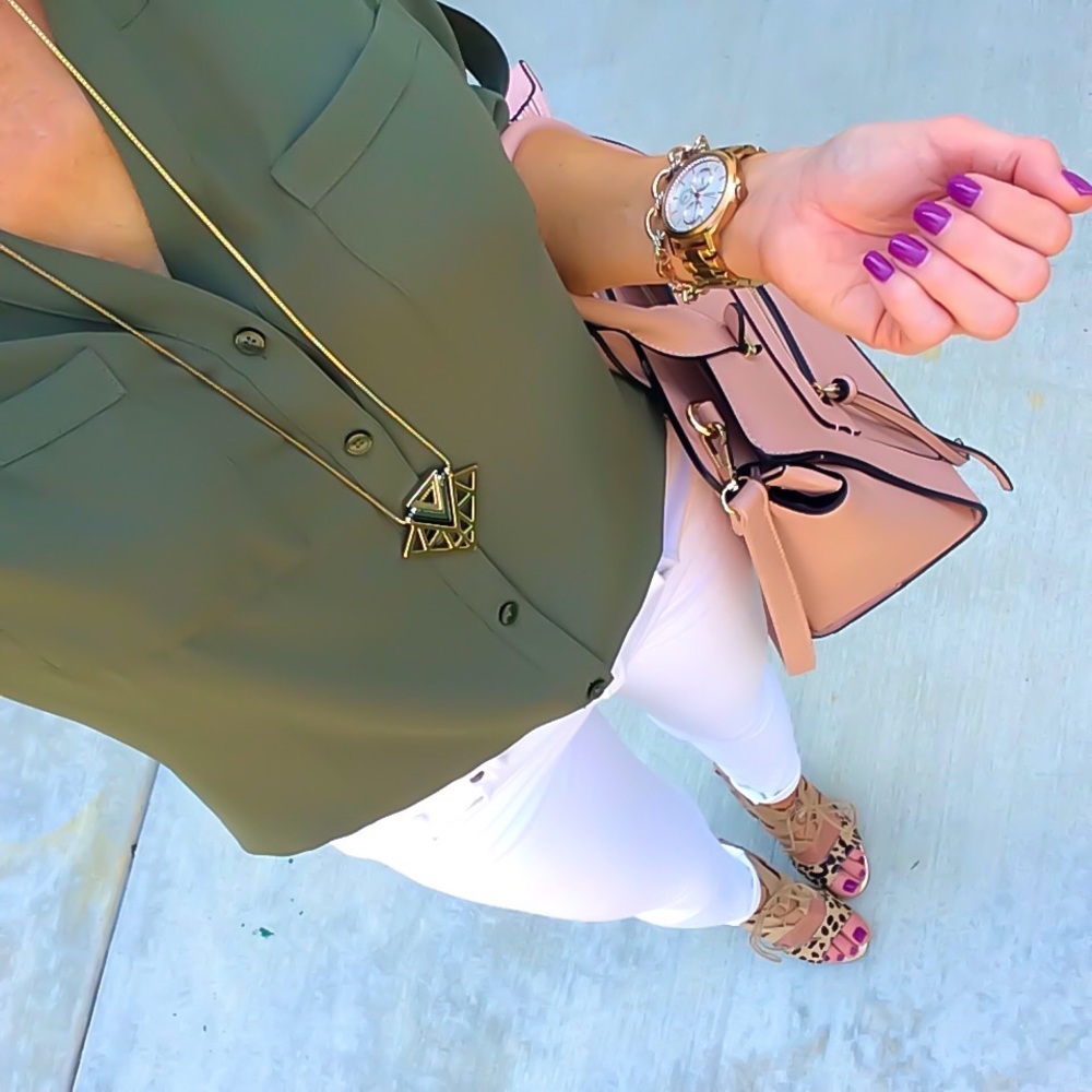 Express Green Portofino Shirt